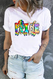 Gay Pride Shirts Women Graphic Tee Casual Summer Short Sleeve Tops