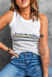 LC2569592-1-XS, LC2569592-1-S, LC2569592-1-M, LC2569592-1-L, LC2569592-1-XL, LC2569592-1-2XL, LC2569592-1-3XL, White Women Pride  Be Careful Who You Hate It Could Be Someone You Love Ribbed Tank Top