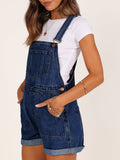 LC784727-5-S, LC784727-5-M, LC784727-5-L, LC784727-5-XL, LC784727-5-2XL, Blue Denim Overalls