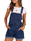 LC784727-5-S, LC784727-5-M, LC784727-5-L, LC784727-5-XL, LC784727-5-2XL, Blue Denim Overalls