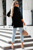 Women's Velvet Blazer Jackets Casual Long Sleeve Lapel Collar Pocketed Blazer Suits Work Outfits