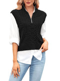 LC274015-2-S, LC274015-2-M, LC274015-2-L, LC274015-2-XL, Black sweater