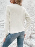 LC2723012-1-S, LC2723012-1-M, LC2723012-1-L, LC2723012-1-XL, White sweater