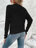 LC2723012-2-S, LC2723012-2-M, LC2723012-2-L, LC2723012-2-XL, Black sweater