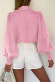 LC2553464-10-S, LC2553464-10-M, LC2553464-10-L, LC2553464-10-XL, LC2553464-10-2XL, Pink blouse