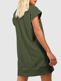 LC6117406-109-S, LC6117406-109-M, LC6117406-109-L, LC6117406-109-XL, Army Green   dress