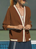 LC25312006-17-S, LC25312006-17-M, LC25312006-17-L, LC25312006-17-XL, Brown sweatershirt