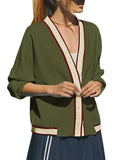 LC25312006-109-S, LC25312006-109-M, LC25312006-109-L, LC25312006-109-XL, Army Green   sweatershirt