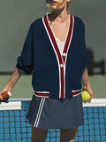 LC25312006-305-S, LC25312006-305-M, LC25312006-305-L, LC25312006-305-XL, Dark Blue sweatershirt