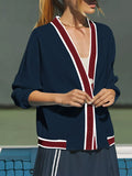 LC25312006-305-S, LC25312006-305-M, LC25312006-305-L, LC25312006-305-XL, Dark Blue sweatershirt