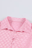 LC2553464-10-S, LC2553464-10-M, LC2553464-10-L, LC2553464-10-XL, LC2553464-10-2XL, Pink blouse