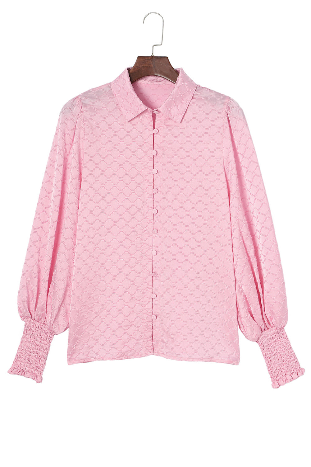LC2553464-10-S, LC2553464-10-M, LC2553464-10-L, LC2553464-10-XL, LC2553464-10-2XL, Pink blouse