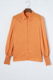 LC2553464-14-S, LC2553464-14-M, LC2553464-14-L, LC2553464-14-XL, LC2553464-14-2XL, Orange blouse