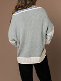 LC2723392-11-S, LC2723392-11-M, LC2723392-11-L, LC2723392-11-XL, Gray sweater