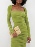 LC6117760-1209-S, LC6117760-1209-M, LC6117760-1209-L, LC6117760-1209-XL, Lime dress