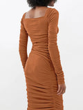 LC6117760-6017-S, LC6117760-6017-M, LC6117760-6017-L, LC6117760-6017-XL, Sugar Almonds dress