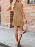 LC273518-1016-S, LC273518-1016-M, LC273518-1016-L, LC273518-1016-XL, Camel sweater dress