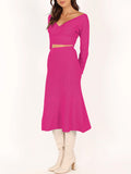 LC273592-6-S, LC273592-6-M, LC273592-6-L, LC273592-6-XL, Rose Red set