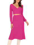 LC273592-6-S, LC273592-6-M, LC273592-6-L, LC273592-6-XL, Rose Red set