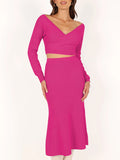 LC273592-6-S, LC273592-6-M, LC273592-6-L, LC273592-6-XL, Rose Red set