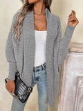 LC2711223-11-S, LC2711223-11-M, LC2711223-11-L, LC2711223-11-XL, Gray Cardigan
