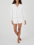 LC275043-1-S, LC275043-1-M, LC275043-1-L, LC275043-1-XL, White sweater sets