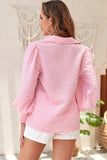 LC2553464-10-S, LC2553464-10-M, LC2553464-10-L, LC2553464-10-XL, LC2553464-10-2XL, Pink blouse