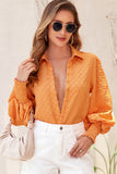 LC2553464-14-S, LC2553464-14-M, LC2553464-14-L, LC2553464-14-XL, LC2553464-14-2XL, Orange blouse