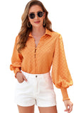 LC2553464-14-S, LC2553464-14-M, LC2553464-14-L, LC2553464-14-XL, LC2553464-14-2XL, Orange blouse