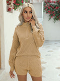 LC275051-16-S, LC275051-16-M, LC275051-16-L, LC275051-16-XL, Khaki sweater sets