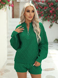 LC275051-1509-S, LC275051-1509-M, LC275051-1509-L, LC275051-1509-XL, Christmas Green sweater sets