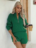 LC275051-1509-S, LC275051-1509-M, LC275051-1509-L, LC275051-1509-XL, Christmas Green sweater sets