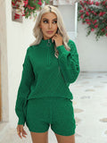 LC275051-1509-S, LC275051-1509-M, LC275051-1509-L, LC275051-1509-XL, Christmas Green sweater sets