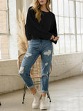 LC2723710-2-S, LC2723710-2-M, LC2723710-2-L, LC2723710-2-XL, Black sweater