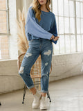 LC2723710-505-S, LC2723710-505-M, LC2723710-505-L, LC2723710-505-XL, Haze Blue sweater
