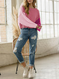 LC2723710-506-S, LC2723710-506-M, LC2723710-506-L, LC2723710-506-XL, Rouge Rose sweater