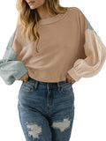 LC2723710-6016-S, LC2723710-6016-M, LC2723710-6016-L, LC2723710-6016-XL, Toasted Almond sweater
