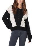 LC2723711-2-S, LC2723711-2-M, LC2723711-2-L, LC2723711-2-XL, Black sweater