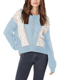 LC2723711-504-S, LC2723711-504-M, LC2723711-504-L, LC2723711-504-XL, Glacial Blue sweater