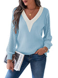 LC2723713-4-S, LC2723713-4-M, LC2723713-4-L, LC2723713-4-XL, Light Blue sweater