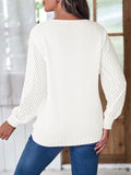 LC2723713-101-S, LC2723713-101-M, LC2723713-101-L, LC2723713-101-XL, Ivory sweater