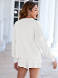 LC275043-1-S, LC275043-1-M, LC275043-1-L, LC275043-1-XL, White sweater sets