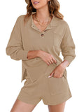LC275043-6016-S, LC275043-6016-M, LC275043-6016-L, LC275043-6016-XL, Toasted Almond sweater sets