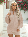 LC275051-3017-S, LC275051-3017-M, LC275051-3017-L, LC275051-3017-XL, Chocolate sweater sets
