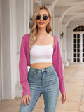 LC2711222-6-S, LC2711222-6-M, LC2711222-6-L, LC2711222-6-XL, Rose Red Cardigan