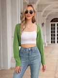 LC2711222-609-S, LC2711222-609-M, LC2711222-609-L, LC2711222-609-XL, Grass Green Cardigan