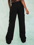 LC7712373-2-S, LC7712373-2-M, LC7712373-2-L, LC7712373-2-XL, Black pants