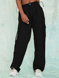 LC7712373-2-S, LC7712373-2-M, LC7712373-2-L, LC7712373-2-XL, Black pants