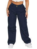 LC7712377-305-S, LC7712377-305-M, LC7712377-305-L, LC7712377-305-XL, Navy Cargo Pant