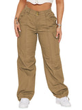 LC7712377-1016-S, LC7712377-1016-M, LC7712377-1016-L, LC7712377-1016-XL, Camel Cargo Pant